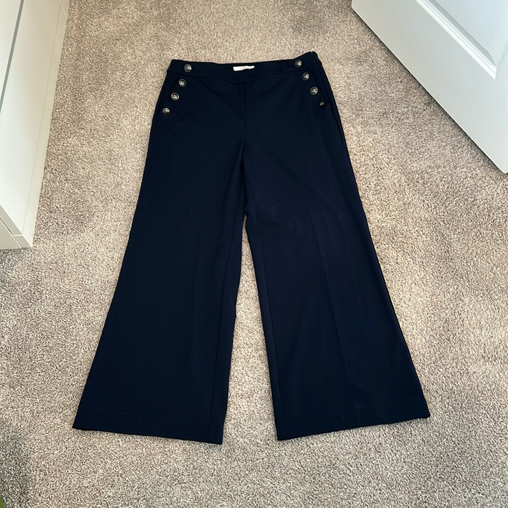 Wide Leg Sailor Pants